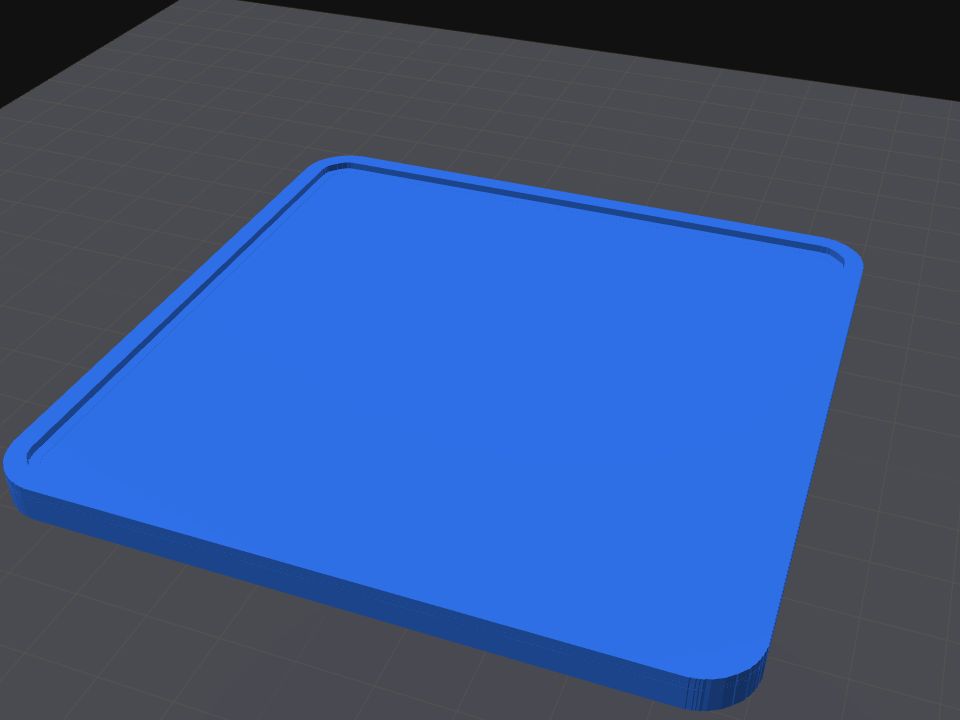 Plain with rim