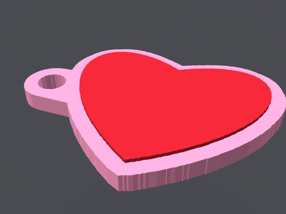 Heart charm