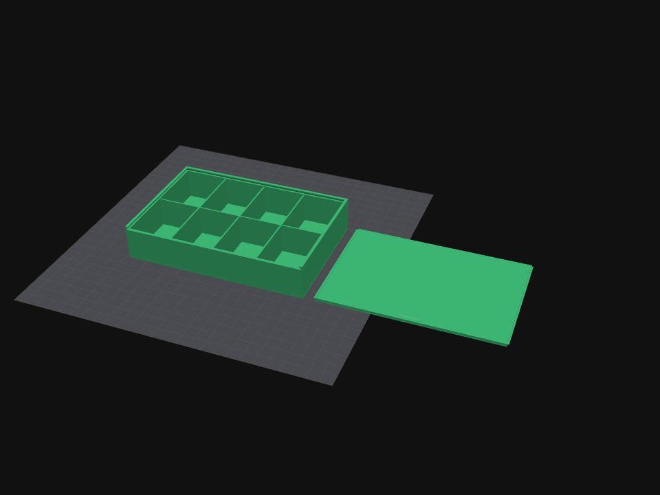 Tackle tray